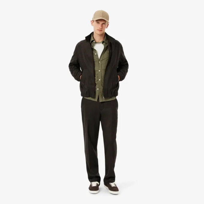 Chemise en flanelle à carreaux coupe classique pour homme Chemise en flanelle à carreaux coupe classique pour homme