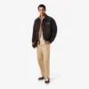 Chemise en flanelle à carreaux coupe classique pour homme