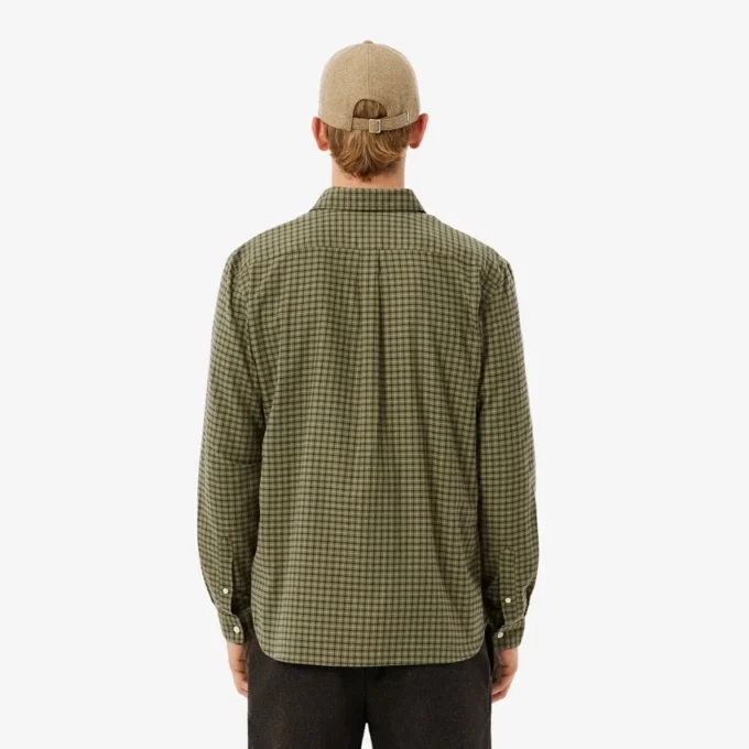 Chemise en flanelle à carreaux coupe classique pour homme Chemise en flanelle à carreaux coupe classique pour homme