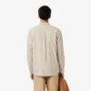 Chemise en flanelle à carreaux coupe classique pour homme