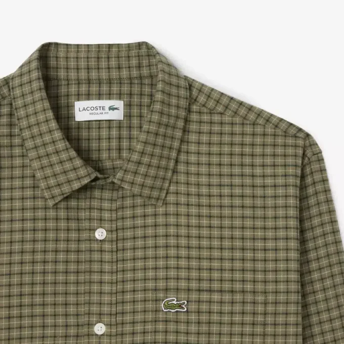Chemise en flanelle à carreaux coupe classique pour homme Chemise en flanelle à carreaux coupe classique pour homme
