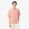 Chemise en lin coupe décontractée