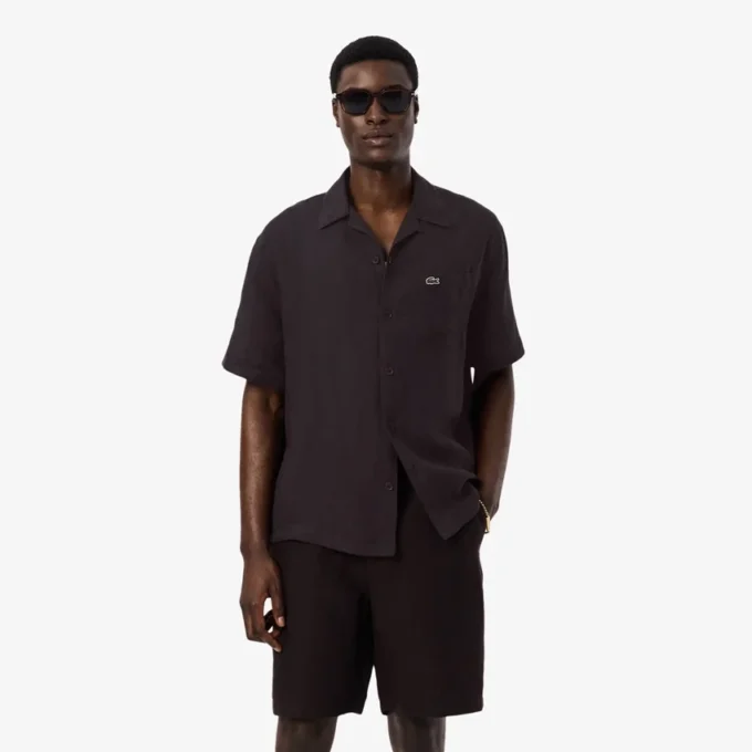 Chemise en lin coupe décontractée Chemise en lin coupe décontractée