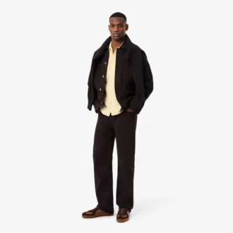 Chemise en lin coupe décontractée