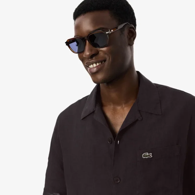 Chemise en lin coupe décontractée Chemise en lin coupe décontractée