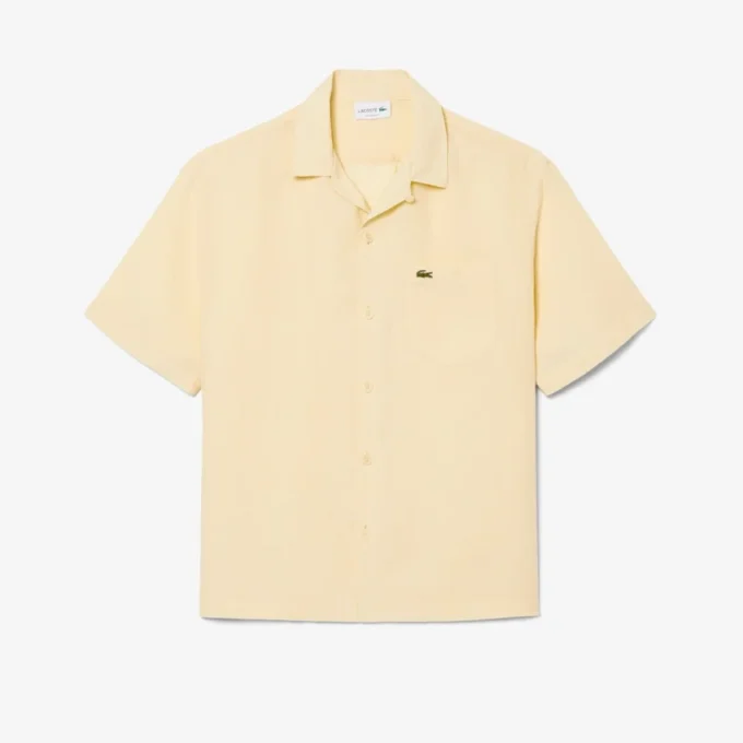 Chemise en lin coupe décontractée Chemise en lin coupe décontractée