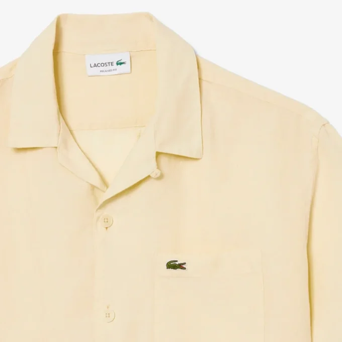 Chemise en lin coupe décontractée Chemise en lin coupe décontractée