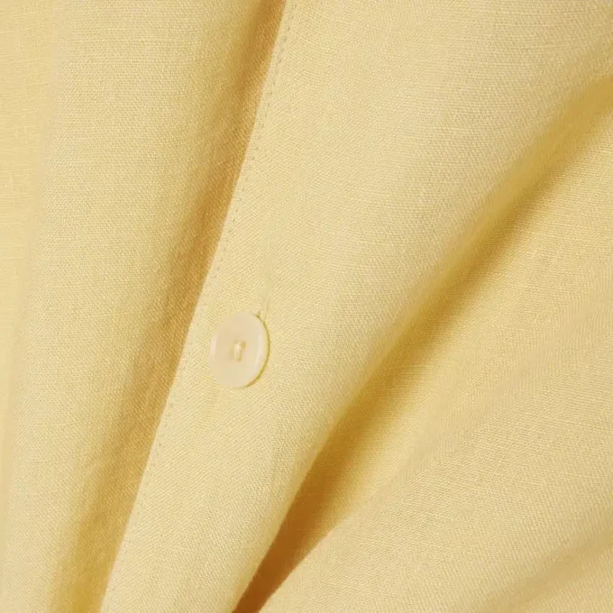 Chemise en lin coupe décontractée