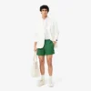 Chemise en lin à manches courtes pour homme