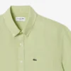 Chemise en lin à manches courtes pour homme