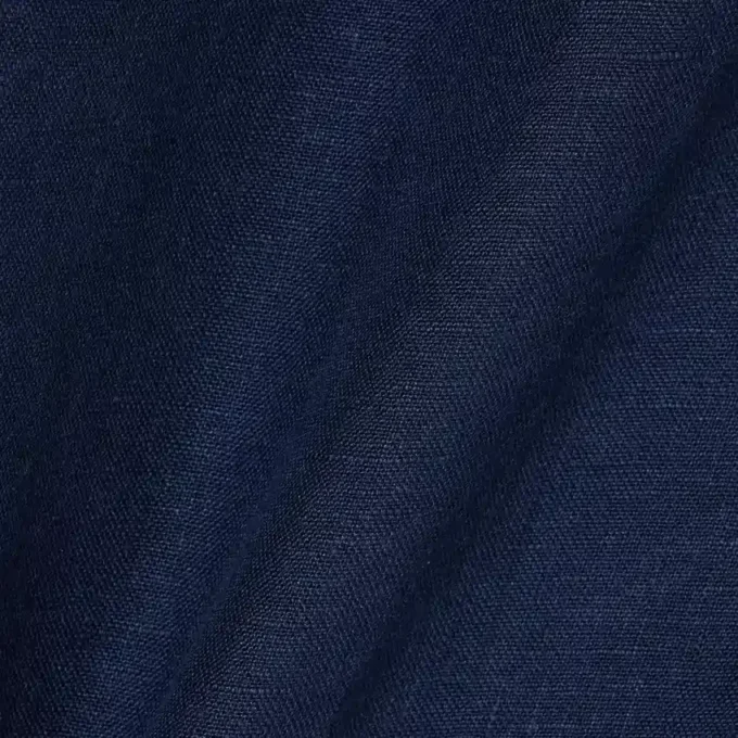 Chemise en lin à manches courtes pour homme