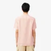 Chemise en lin à manches courtes pour homme, coupe classique
