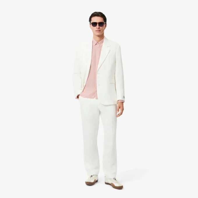 Chemise en lin pour homme, coupe classique Chemise en lin pour homme, coupe classique