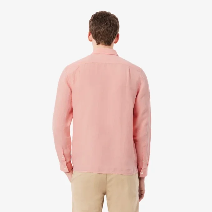 Chemise en lin pour homme, coupe classique Chemise en lin pour homme, coupe classique