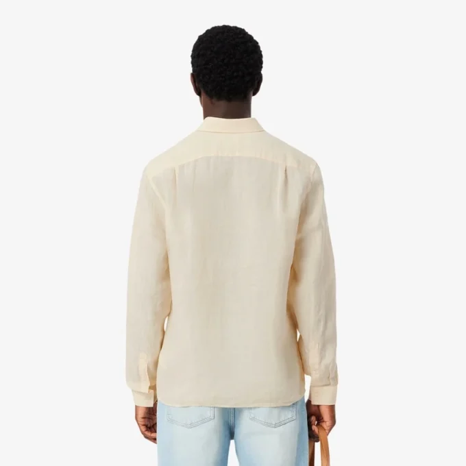 Chemise en lin pour homme, coupe classique Chemise en lin pour homme, coupe classique