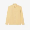Chemise en lin pour homme, coupe classique