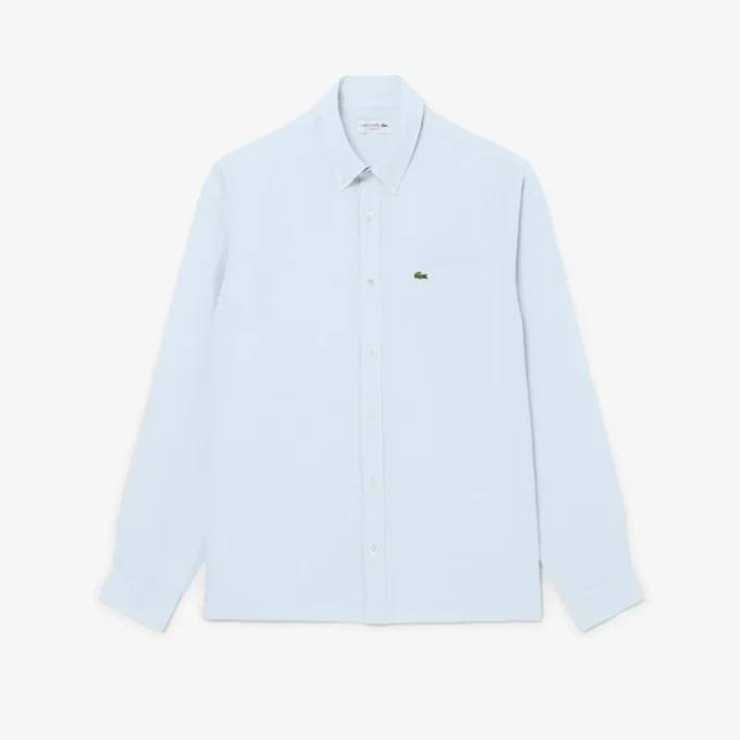 Chemise en lin pour homme, coupe classique Chemise en lin pour homme, coupe classique