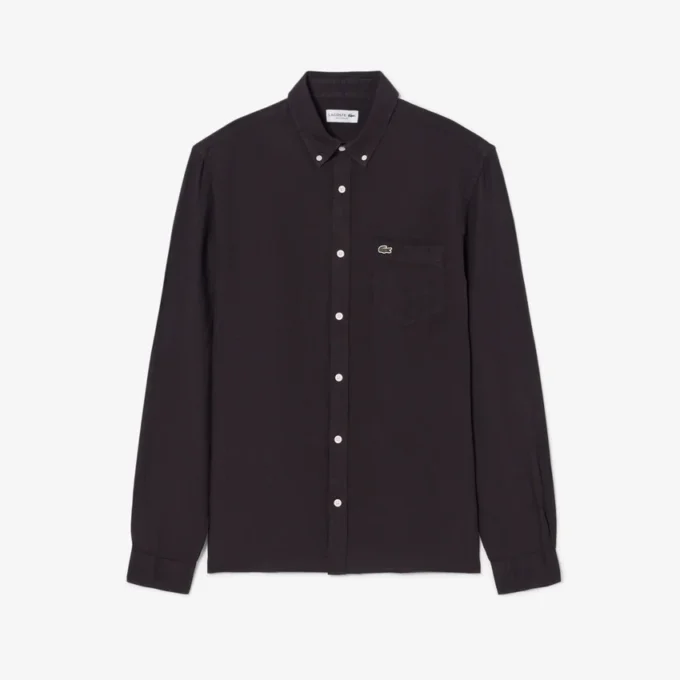 Chemise en lin pour homme, coupe classique Chemise en lin pour homme, coupe classique