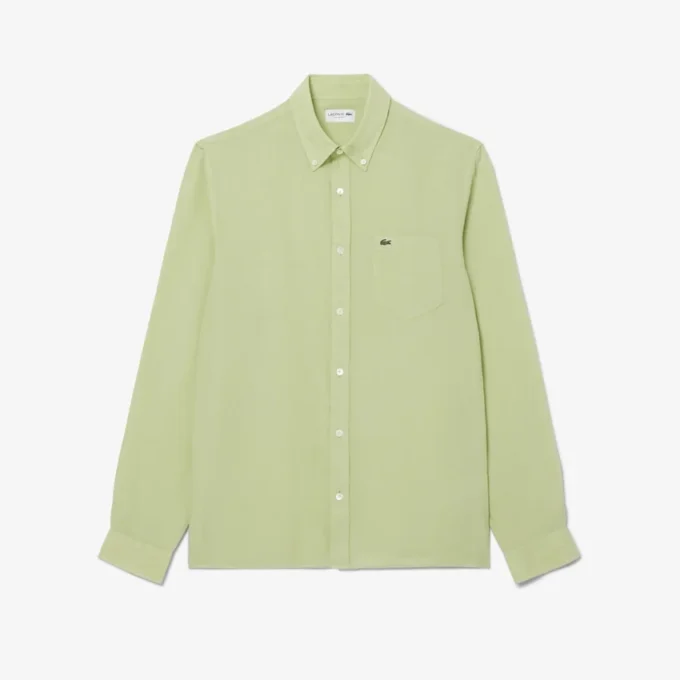 Chemise en lin pour homme, coupe classique Chemise en lin pour homme, coupe classique