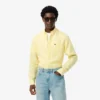 Chemise en lin rayée coupe classique pour homme