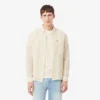 Chemise en lin rayée coupe classique pour homme