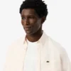 Chemise en lin rayée coupe classique pour homme Chemise en lin rayée coupe classique pour homme