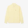 Chemise en lin rayée coupe classique pour homme