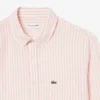Chemise en lin rayée coupe classique pour homme Chemise en lin rayée coupe classique pour homme