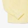 Chemise en lin rayée coupe classique pour homme