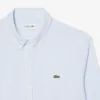 Chemise en popeline à carreaux, coupe classique Chemise en popeline à carreaux, coupe classique