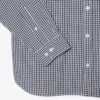 Chemise en popeline à carreaux, coupe classique Chemise en popeline à carreaux, coupe classique