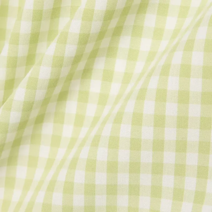 Chemise en popeline à carreaux, coupe classique Chemise en popeline à carreaux, coupe classique