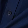 Chemise en popeline à manches courtes, coupe classique