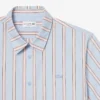 Chemise en popeline rayée coupe classique Chemise en popeline rayée coupe classique