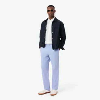 Chemise en popeline stretch à coupe classique