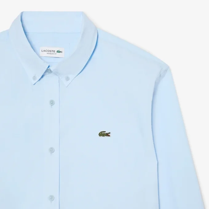 Chemise en popeline stretch à coupe classique Chemise en popeline stretch à coupe classique