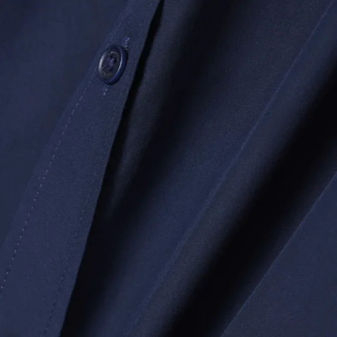 Chemise en popeline stretch à coupe classique