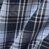 Chemise en popeline stretch à imprimé vichy, coupe ajustée Chemise en popeline stretch à imprimé vichy, coupe ajustée