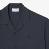 Chemise en seersucker à la coupe décontractée Chemise en seersucker à la coupe décontractée