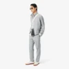 Chemise en sergé de coton imprimé, coupe décontractée Chemise en sergé de coton imprimé, coupe décontractée