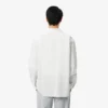 Chemise en sergé de coton imprimé, coupe décontractée Chemise en sergé de coton imprimé, coupe décontractée