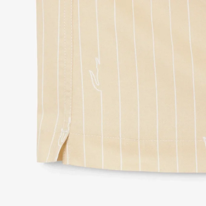 Chemise en sergé imprimé à la coupe décontractée Chemise en sergé imprimé à la coupe décontractée