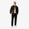 Chemise en velours coupe classique pour homme Chemise en velours coupe classique pour homme