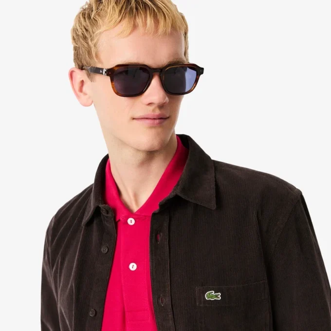 Chemise en velours coupe classique pour homme Chemise en velours coupe classique pour homme