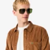 Chemise en velours coupe classique pour homme Chemise en velours coupe classique pour homme