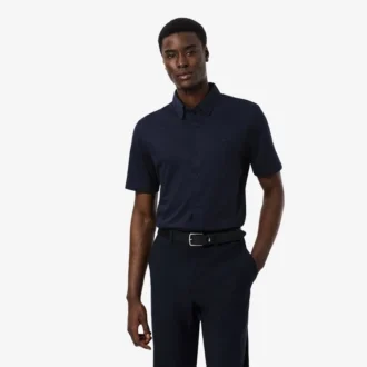 Chemise à manches courtes coupe ajustée
