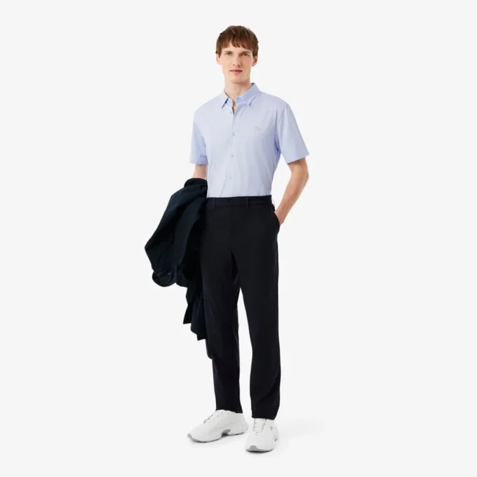 Chemise à manches courtes coupe ajustée