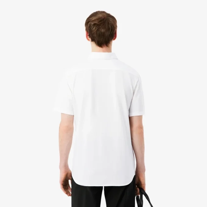 Chemise à manches courtes coupe ajustée