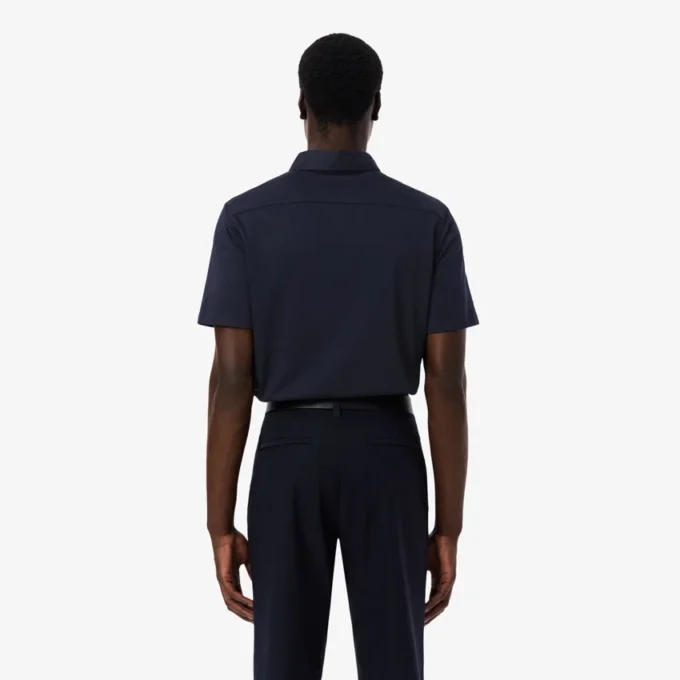 Chemise à manches courtes coupe ajustée