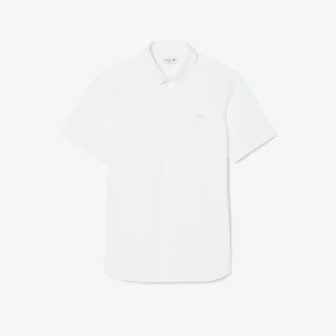 Chemise à manches courtes coupe ajustée
